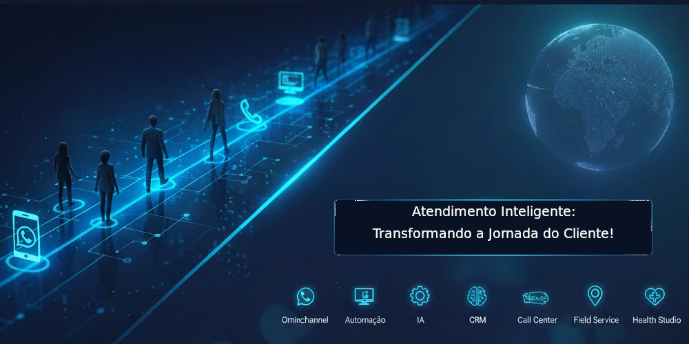 Atendimento inteligente e jornada do cliente com tecnologia