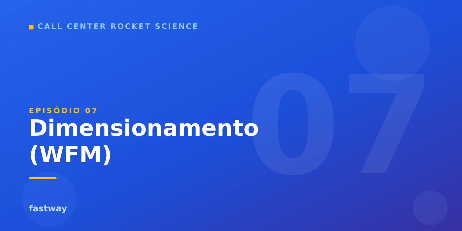Planejamento de escala e previsão de demanda em um call center